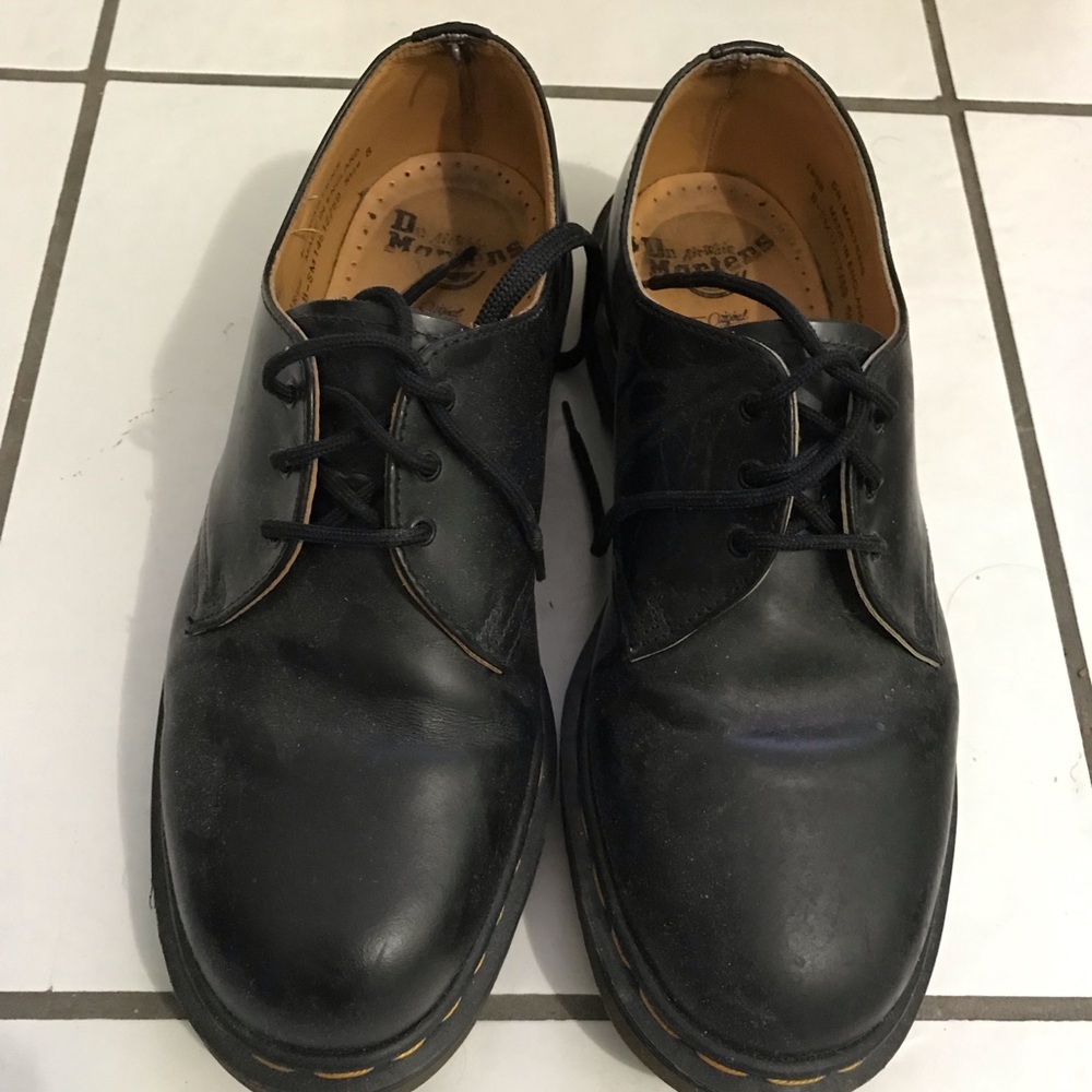 Original UK SHELLY’s Doc Marten Steel Toe Shoes